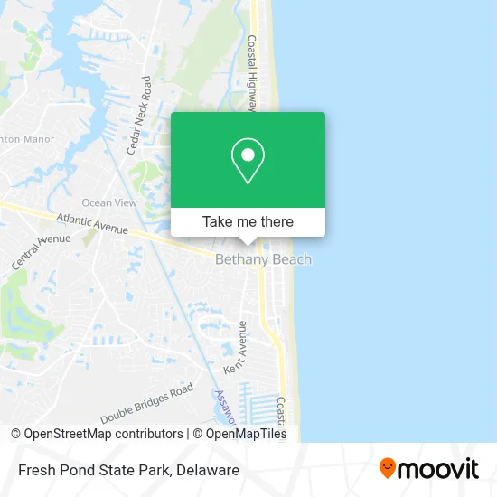 Fresh Pond State Park map