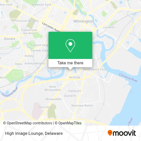 High Image Lounge map