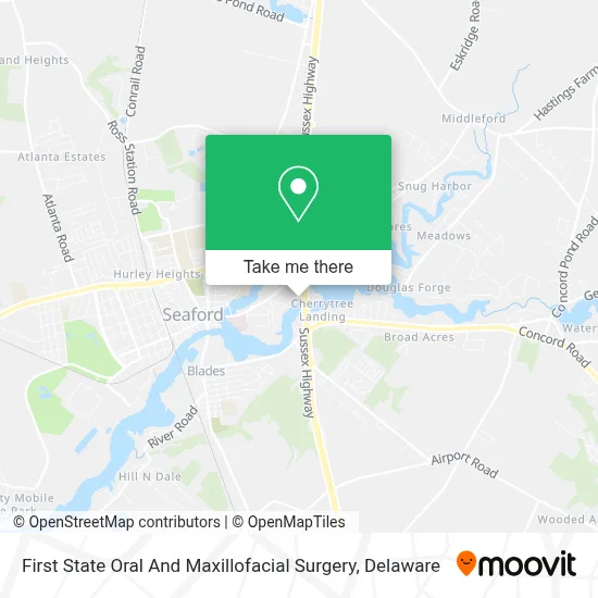 First State Oral And Maxillofacial Surgery map