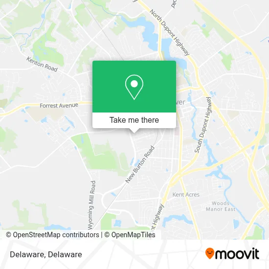 Delaware map