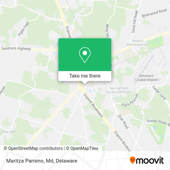 Maritza Parreno, Md map