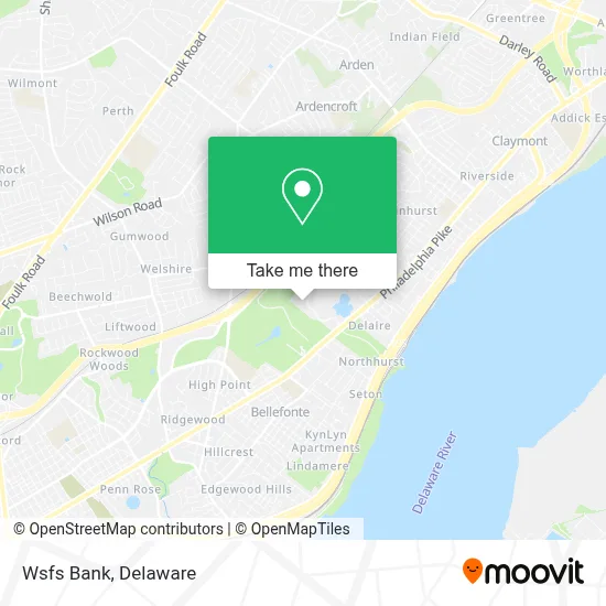 Wsfs Bank map
