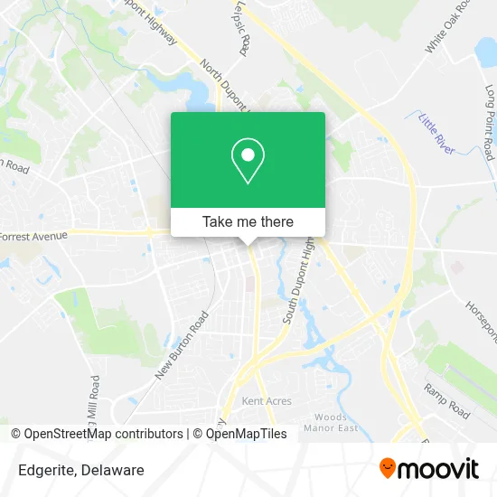 Edgerite map