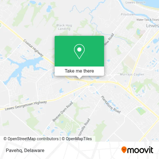 Pavehq map