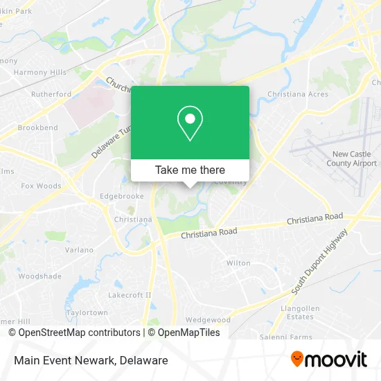 Main Event Newark map