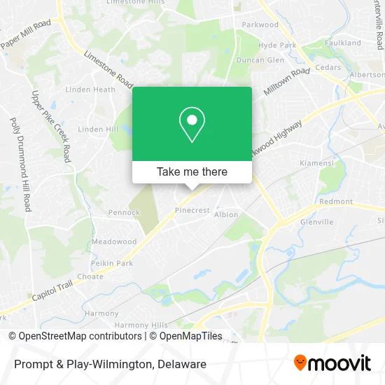 Prompt & Play-Wilmington map