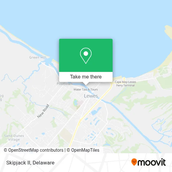 Skipjack II map
