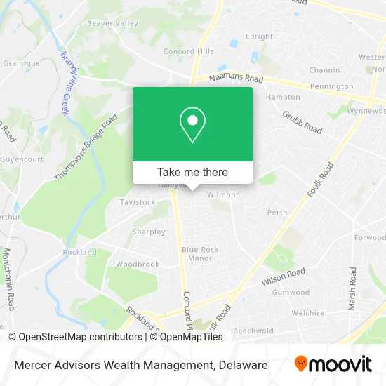 Mercer Advisors Wealth Management map