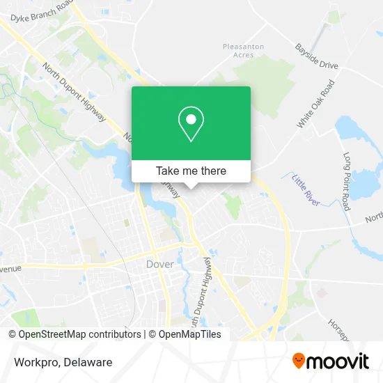 Workpro map