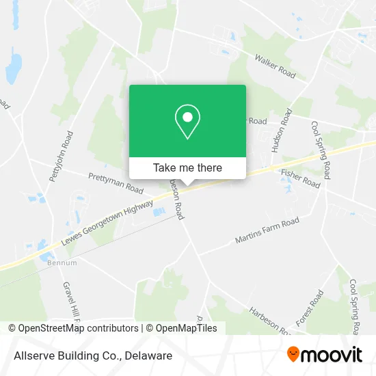 Allserve Building Co. map