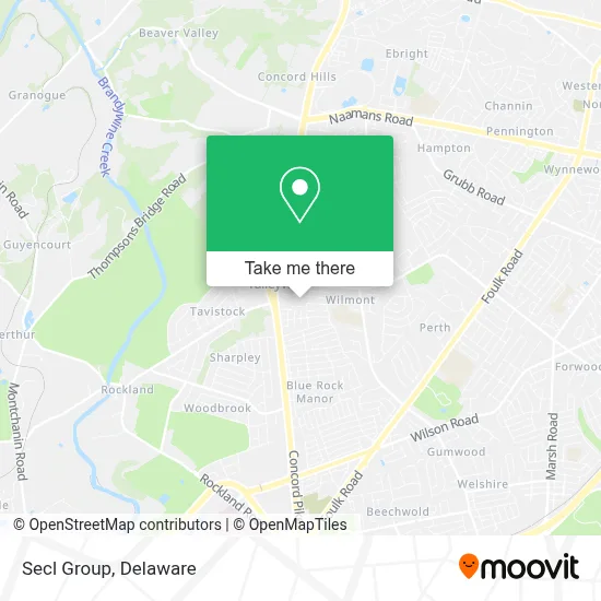 Secl Group map