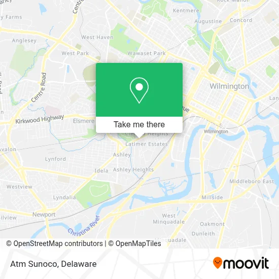 Atm Sunoco map