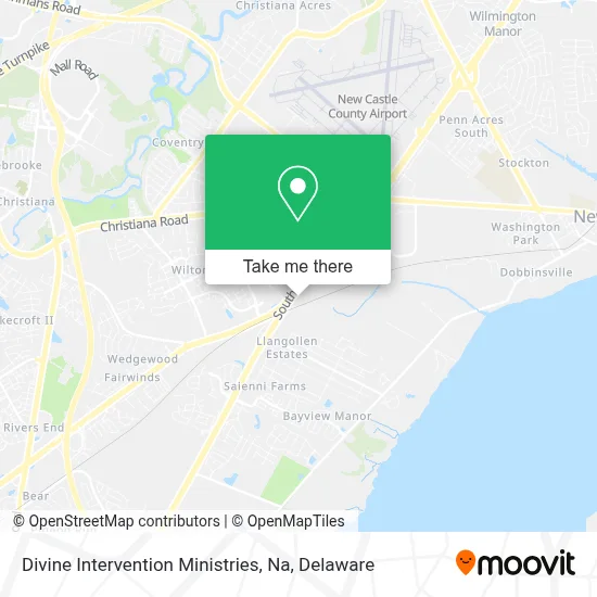 Divine Intervention Ministries, Na map