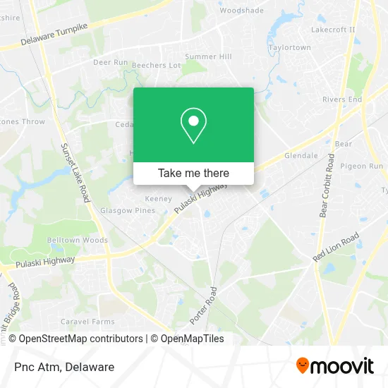 Pnc Atm map