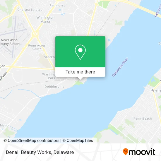 Denali Beauty Works map