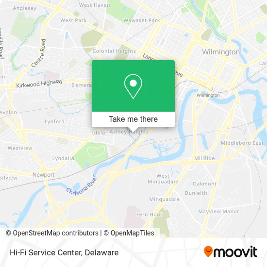 Hi-Fi Service Center map
