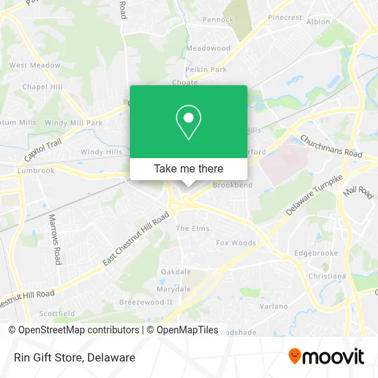 Rin Gift Store map