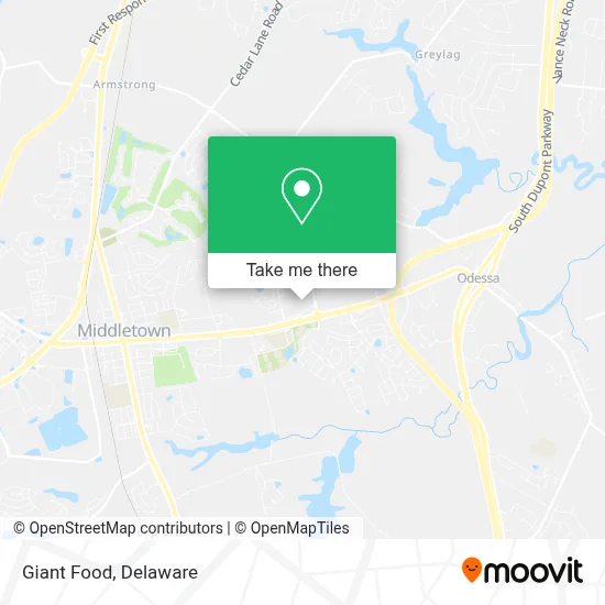 Giant Food map