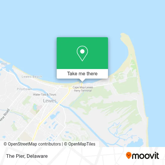 The Pier map