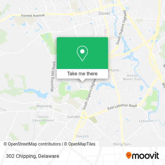 302 Chipping map