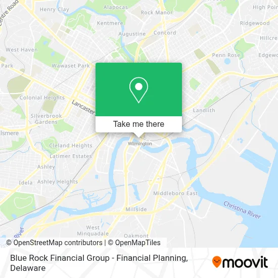 Blue Rock Financial Group - Financial Planning map