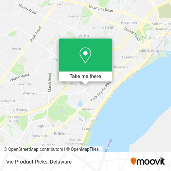 Vic Product Picks map