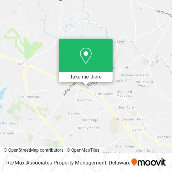Re / Max Associates Property Management map