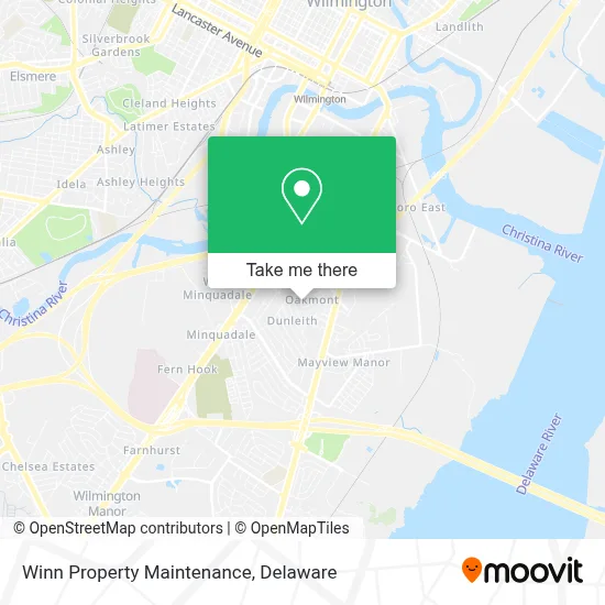 Winn Property Maintenance map