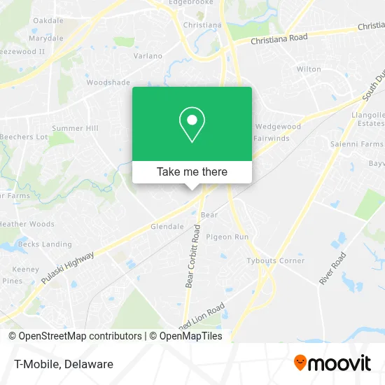 T-Mobile map