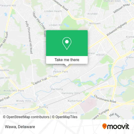 Wawa map