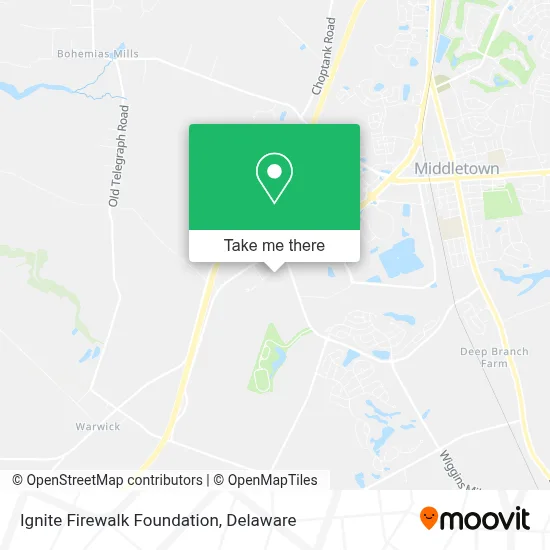 Ignite Firewalk Foundation map
