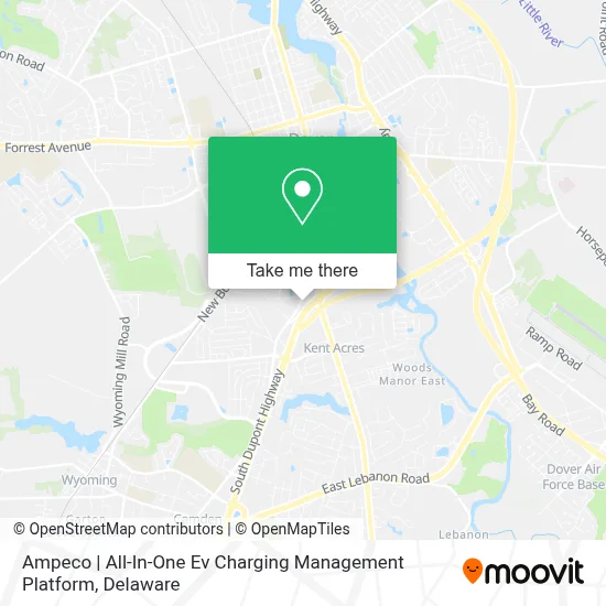 Ampeco | All-In-One Ev Charging Management Platform map