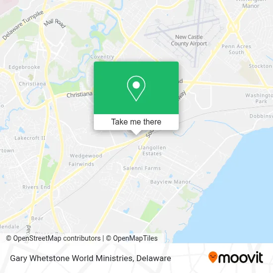 Gary Whetstone World Ministries map