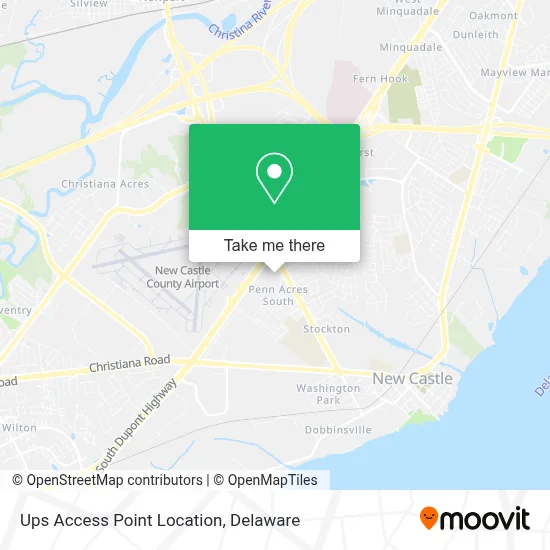 Ups Access Point Location map