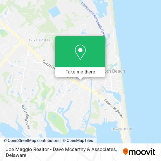 Joe Maggio Realtor - Dave Mccarthy & Associates map