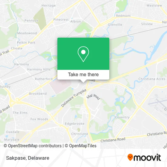 Sakpase map