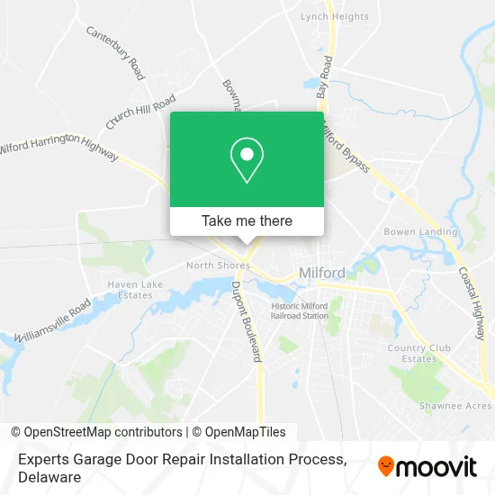 Experts Garage Door Repair Installation Process map