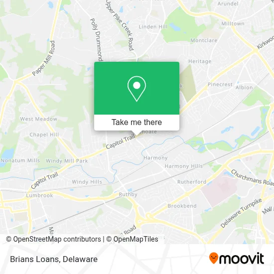 Brians Loans map