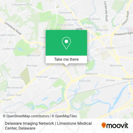 Delaware Imaging Network | Limestone Medical Center map