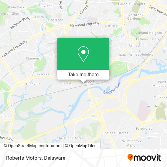 Roberts Motors map