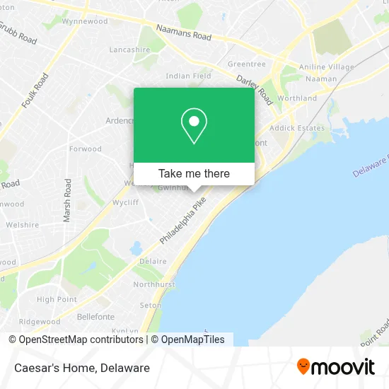 Caesar's Home map