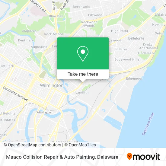 Maaco Collision Repair & Auto Painting map