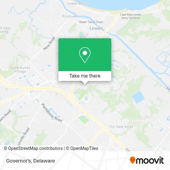 Governor's map