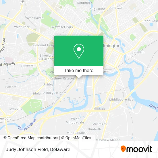 Judy Johnson Field map
