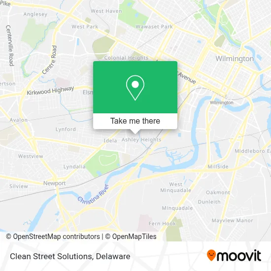 Clean Street Solutions map