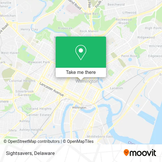 Sightsavers map
