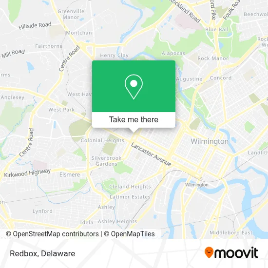 Redbox map