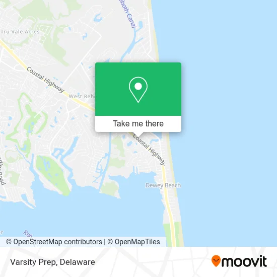 Varsity Prep map