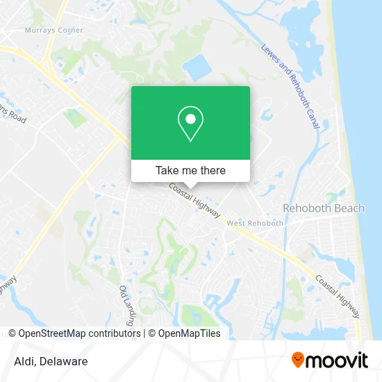 Aldi map