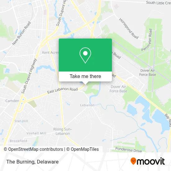 The Burning map